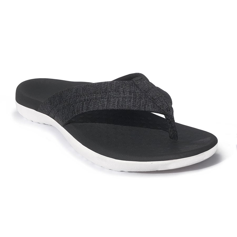 Womens Active Black slippers