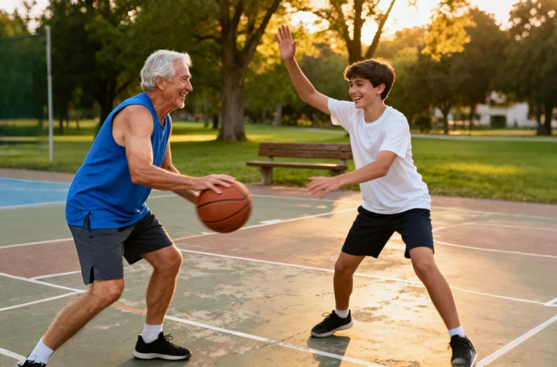 Did you know that the average
person takes around <strong>10,000 steps</strong> every day?