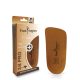 3/4 length leather orthotic