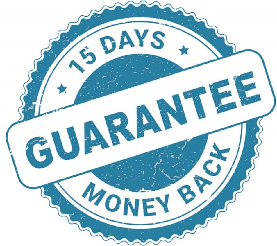 15days Guarantee
